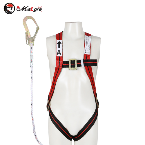 Full Body Harness Single Lanyard  Model - E01