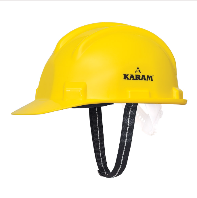 Safety Helmet Nape Type  Karam PN501 Yellow