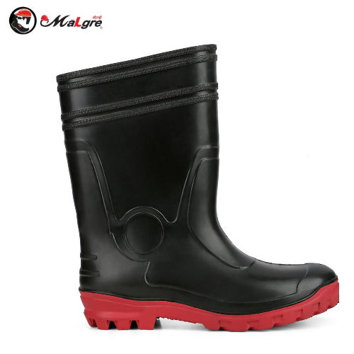 Gum Boots  Model - RAINFALL W/O STEEL TOE ISI, Height - 16