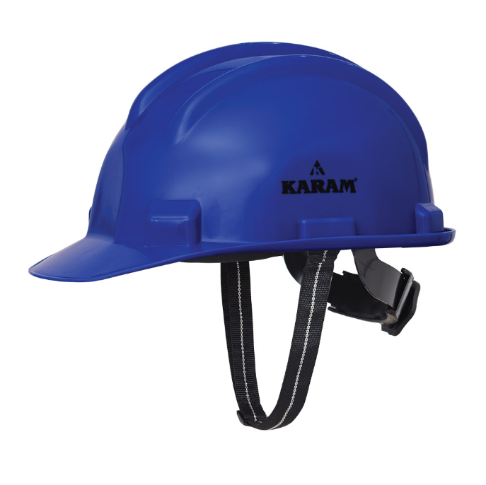 Safety Helmet Rachet Karam PN 521 Blue