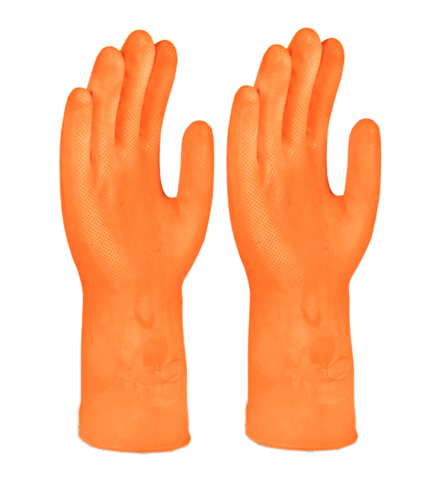 Household Rubber Gloves Senstouch 12 Inch