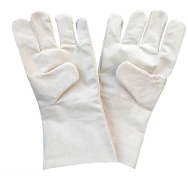 Cotton Drill Hand Gloves 14 Inch