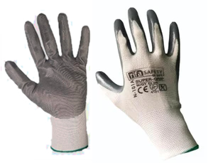 Nitrile Coated Hand Gloves Rifa N101A