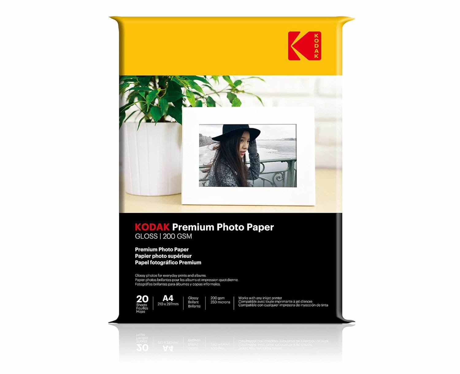 Kodak Photo Paper | A4 Glossy | 200 GSM | 20 Sheets