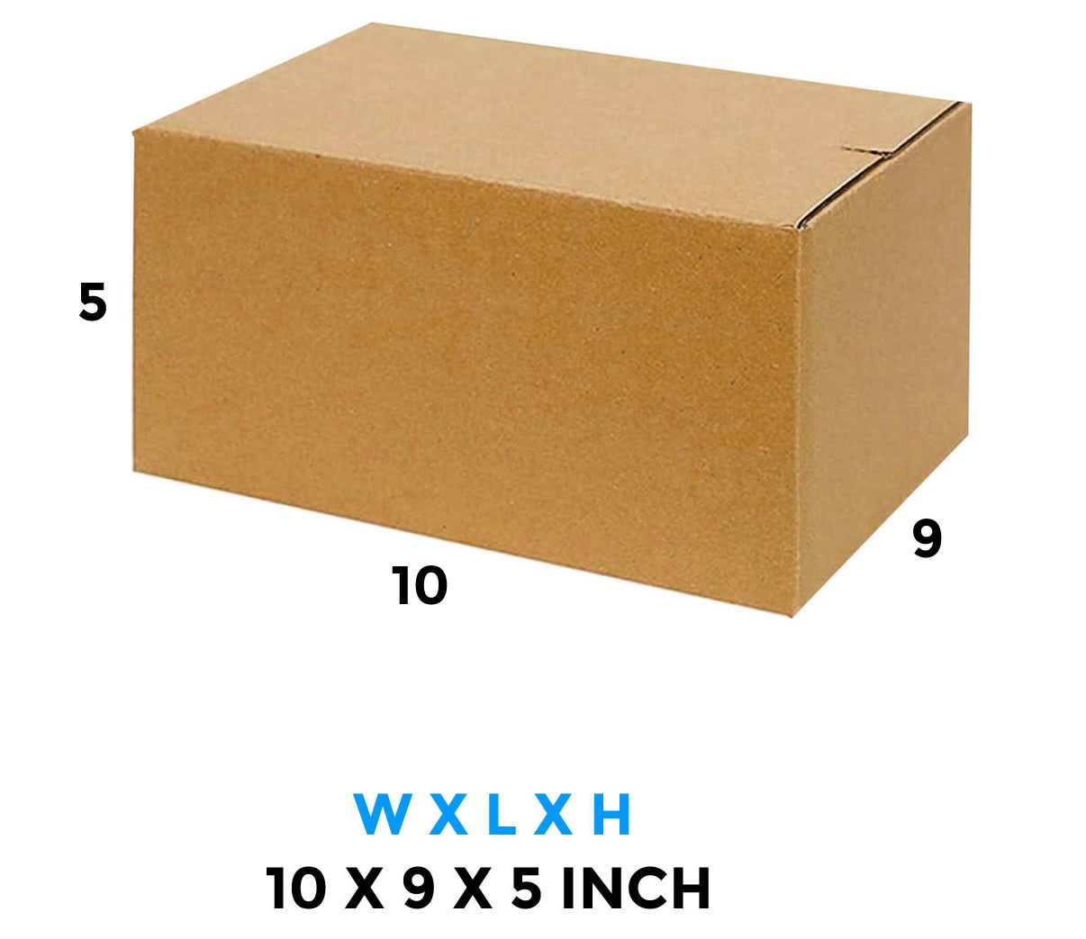 5 Ply | 10 x 9 x 5 Inch | 3 kg
